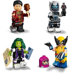 LEGO - Serie Marvel 2 - Minifigures, 1 di 12 Iconici Personaggi da Collezionare in Ogni Bustina Misteriosa dallo Show Disney+, t