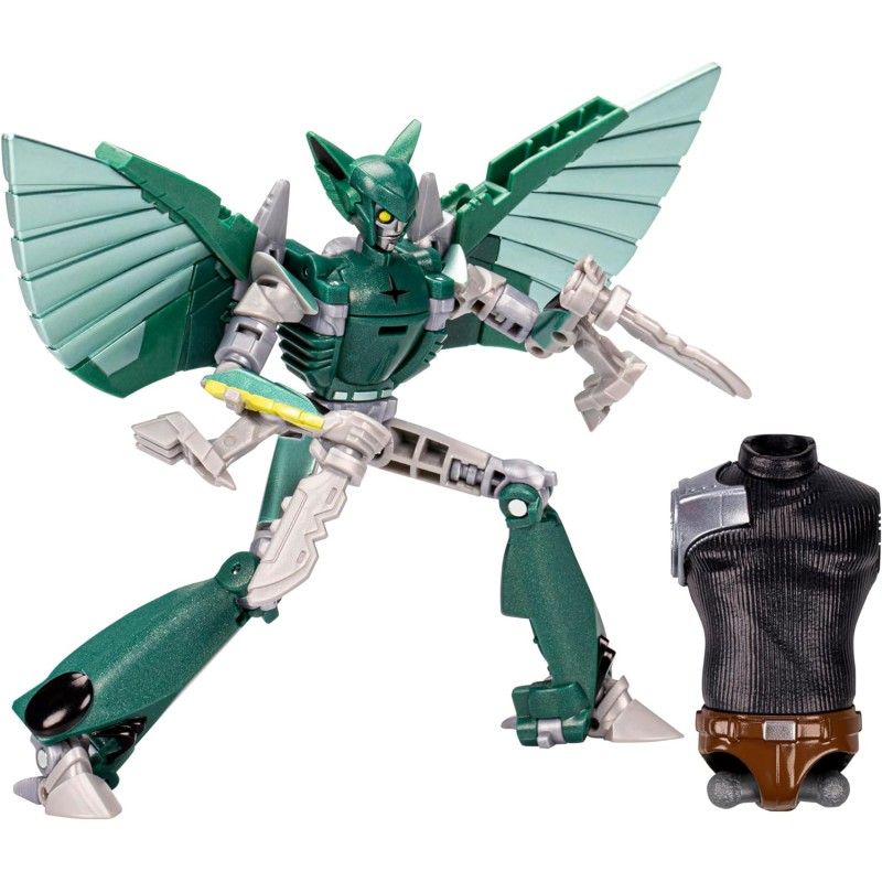 Hasbro - Transformers Earthspark Personaggio TERRAN NIGHTSHADE Deluxe - F6738