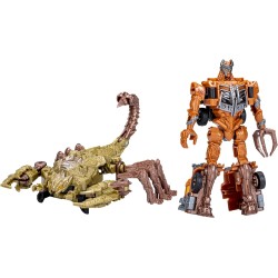 Hasbro - Transformers: Il Risveglio, Beast Alliance, Beast Combiner, Confezione da 2 con Scourge e Predacon Scorponok da 12,5 cm