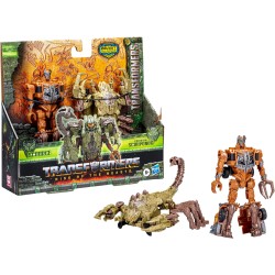 Hasbro - Transformers: Il Risveglio, Beast Alliance, Beast Combiner, Confezione da 2 con Scourge e Predacon Scorponok da 12,5 cm