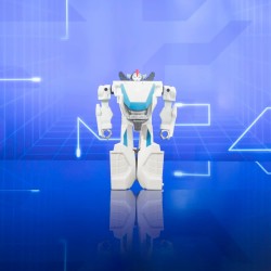 Hasbro - Transformers EarthSpark - Action figure di Wheeljack da 10 cm, conversione in 1 passaggio con lancio in aria - F6715