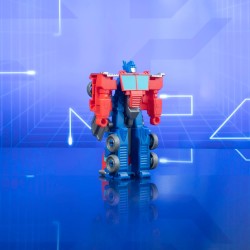 Hasbro - Transformers EarthSpark - Action Figure di Optimus Prime da 10 cm, conversione in 1 Passaggio con Lancio in Aria - F671