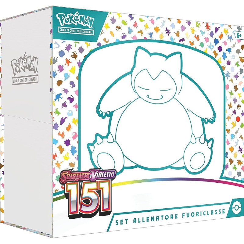 Pokémon Set Allenatore Fuoriclasse dell’espansione Scarlatto e Violetto - 151 del GCC (nove buste di espansione e accessori prem