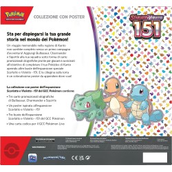 Pokémon Scarlatto e Violetto 151 Collezione Starter con Poster (IT) - PK60318