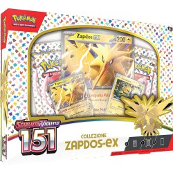 Pokémon Collezione Zapdos-ex dell’espansione Scarlatto e Violetto-151 del GCC - PK60362-I