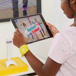 Hasbro - Gioco Twister Air, gioco Twister con app per realtà aumentata, si collega a dispositivi smart - F8158103