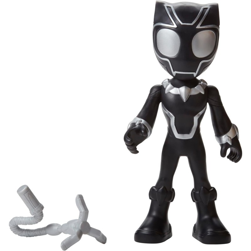 Hasbro - Marvel Spidey e i Suoi Fantastici Amici - Action Figure di Supersized Black Panther - F72605X2