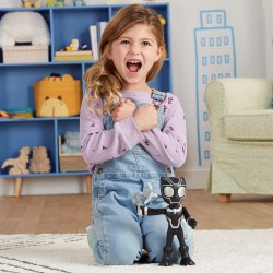 Hasbro - Marvel Spidey e i Suoi Fantastici Amici - Action Figure di Supersized Black Panther - F72605X2