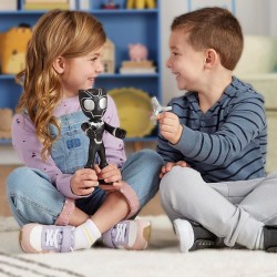 Hasbro - Marvel Spidey e i Suoi Fantastici Amici - Action Figure di Supersized Black Panther - F72605X2