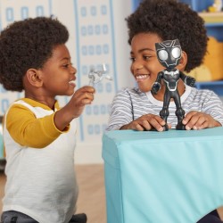 Hasbro - Marvel Spidey e i Suoi Fantastici Amici - Action Figure di Supersized Black Panther - F72605X2