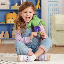 Hasbro - Marvel Spidey e i Suoi Fantastici Amici, action figure di Supersized Hulk - F75725L0