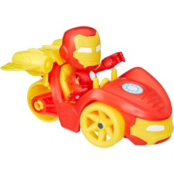 Hasbro - Spidey Veicolo Con Personaggio E Accessori - Iron Racer - F74585X0