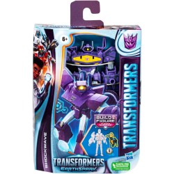 Hasbro - Transformers EarthSpark - Deluxe Class, action figure di Shockwave da 12,5 cm - F6736