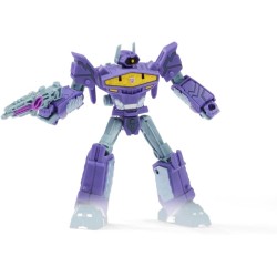 Hasbro - Transformers EarthSpark - Deluxe Class, action figure di Shockwave da 12,5 cm - F6736