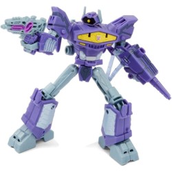 Hasbro - Transformers EarthSpark - Deluxe Class, action figure di Shockwave da 12,5 cm - F6736
