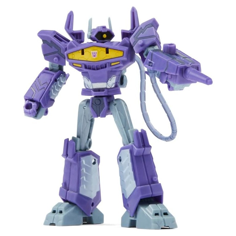 Transformers EarthSpark - Deluxe Class, action figure di Twitch terrestre da 12,5 cm, giocattoli robot per bambini e bambine dai 6 anni in su