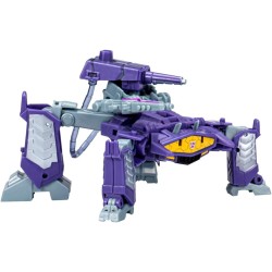 Hasbro - Transformers EarthSpark - Deluxe Class, action figure di Shockwave da 12,5 cm - F6736