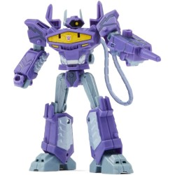 Hasbro - Transformers EarthSpark - Deluxe Class, action figure di Shockwave da 12,5 cm - F6736