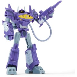 Hasbro - Transformers EarthSpark - Deluxe Class, action figure di Shockwave da 12,5 cm - F6736