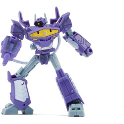 Hasbro - Transformers EarthSpark - Deluxe Class, action figure di Shockwave da 12,5 cm - F6736