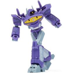 Hasbro - Transformers EarthSpark - Deluxe Class, action figure di Shockwave da 12,5 cm - F6736