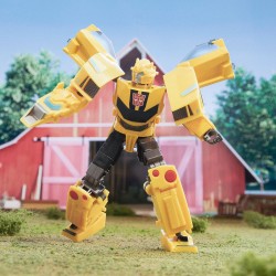 Hasbro - Transformers EarthSpark - Deluxe Class, Action Figure di Bumblebee da 12,5 cm - F6732
