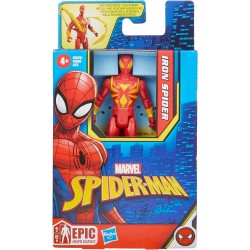 Hasbro - Spider-Man - Personaggio 10 cm: Iron Spider - F6976