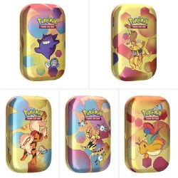 Pokémon - I mini Tin (soggetti vari) del Gioco di Carte Collezionabili Pokemon Scarlatto e Violetto 151 - PK60314-I