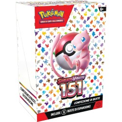 Pokémon - Scarlatto e Violetto 151 Bundle Confezione da 6 buste (IT) - PK60320