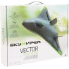 Giochi Preziosi - Vector Stunt Jet, Aereo RC Telecomandato, Velocità 50 Km/h, Acrobazie con Pulsante Stunt - KYR00000