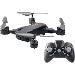 Rocco Giocattoli - Drone Pieghevole con luci LED e Fotocamera Regolabile, con Pratica Custodia per riporlo e portarlo Ovunque, 8