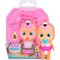Imc Toys - Cry Babies Magic Tears Tropical Beach Babies Fancy | Bambola che piange Lacrime Vere - 910355IME