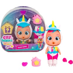 Imc Toys - CRY BABIES MAGIC TEARS Talent Dreamy, Mini Bambola Collezionabile con Abito Personalizzato in Base al suo Talento - 9
