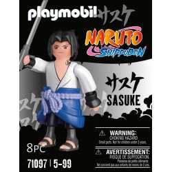 Playmobil - Naruto Shippuden 71097 Sasuke con Katana, per Grandi e Piccoli Appassionati di Manga e Anime, con Accessori Dettagli