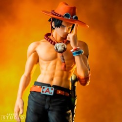 ABYstyle - One Piece Action Figure "Portgas D. Ace" Figurine - 18 cm