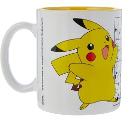 ABYstyle - Pokémon Gift Box - Bicchiere Glass XXL + Mug Tazza + 2 Coasters Sottobicchieri "Pikachu"