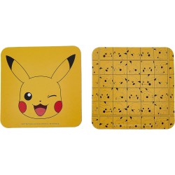 ABYstyle - Pokémon Gift Box - Bicchiere Glass XXL + Mug Tazza + 2 Coasters  Sottobicchieri Pikachu
