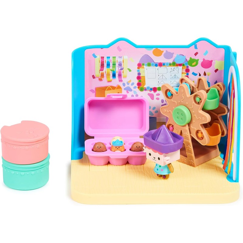 Spin Master - Gabby s Dollhouse Deluxe Room Set Craft Room - 6064151