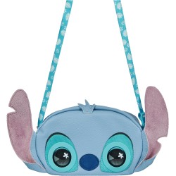 Spin Master - Purse Pets, Disney Stitch, Borsetta a Tracolla per Bambine con Oltre 30 Suoni e Reazioni, Giocattolo Interattivo -