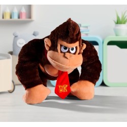 Simba - Peluche Super Mario Donkey Kong, 27 cm, adatto a partire dai primi mesi di vita - 109231531