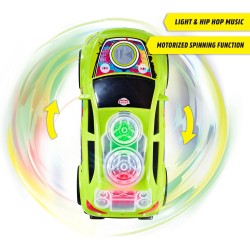 Dickie Toys - Mercedes-Benz Classe A Streets  n Beatz cm 23,5, Marcia avanti, Funzione Spinning, Luci e Suoni - 203765007