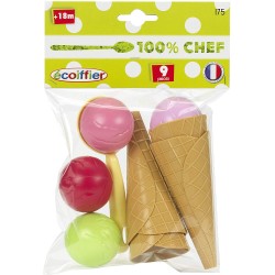 Simba - Ecoiffier 100% Chef Set Gelato - 7600000175