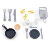 Smoby - Super Benny La cucina delle delizie, 32 accessori per cucinare davvero, grembiule incluso, ricettario - 7600310916