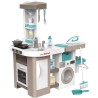 Smoby - Cucina Cleaning Tefal con Lavatrice, 36 accessori - 7600311050