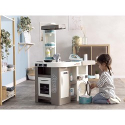 Smoby - Cucina Cleaning Tefal con Lavatrice, 36 accessori - 7600311050