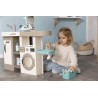 Smoby - Cucina Cleaning Tefal con Lavatrice, 36 accessori - 7600311050