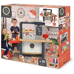 Smoby - Cucina Chef Corner Restaurant con 70 Accessori - 7600312303