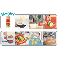 Smoby - Cucina Chef Corner Restaurant con 70 Accessori - 7600312303