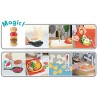 Smoby - Cucina Chef Corner Restaurant con 70 Accessori - 7600312303