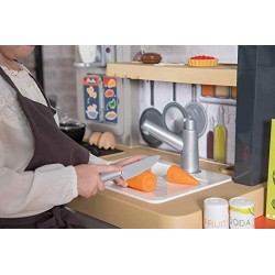 Smoby - Cucina Chef Corner Restaurant con 70 Accessori - 7600312303